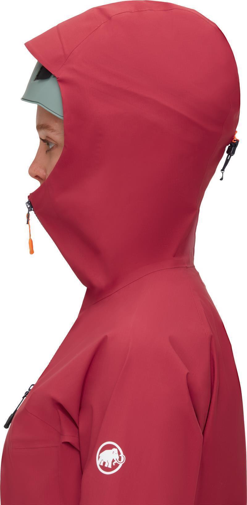 Taiss HS Hooded Jacket - Womens - Blood Red 6