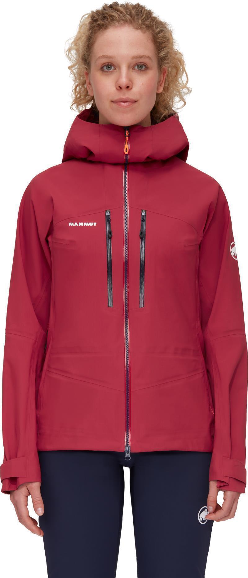 Taiss HS Hooded Jacket - Womens - Blood Red 2