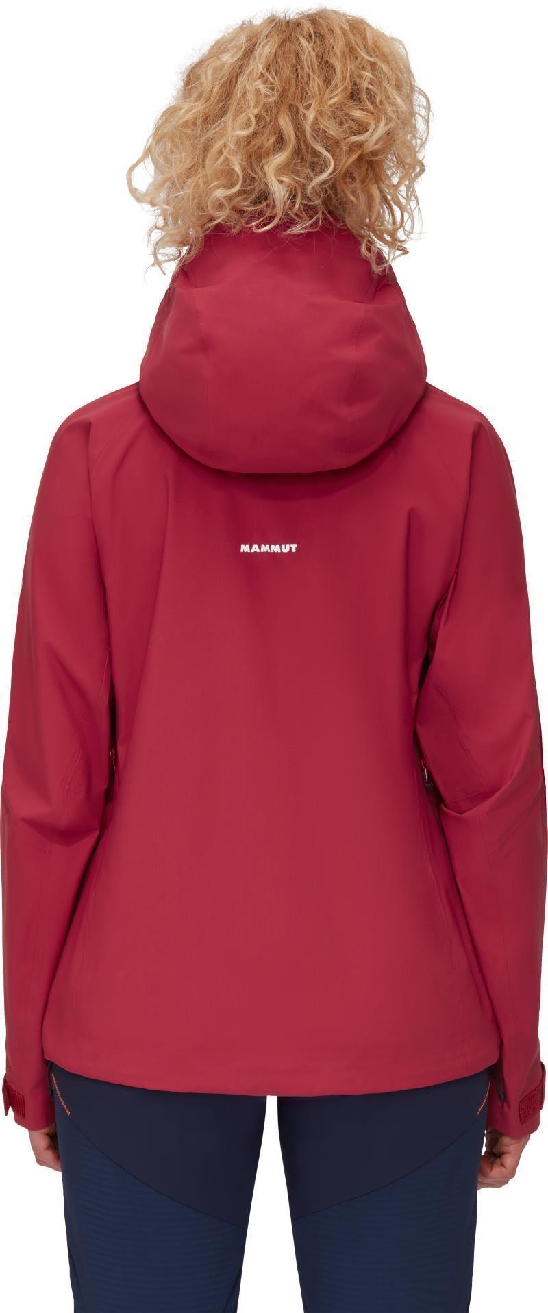 Taiss HS Hooded Jacket - Womens - Blood Red 4