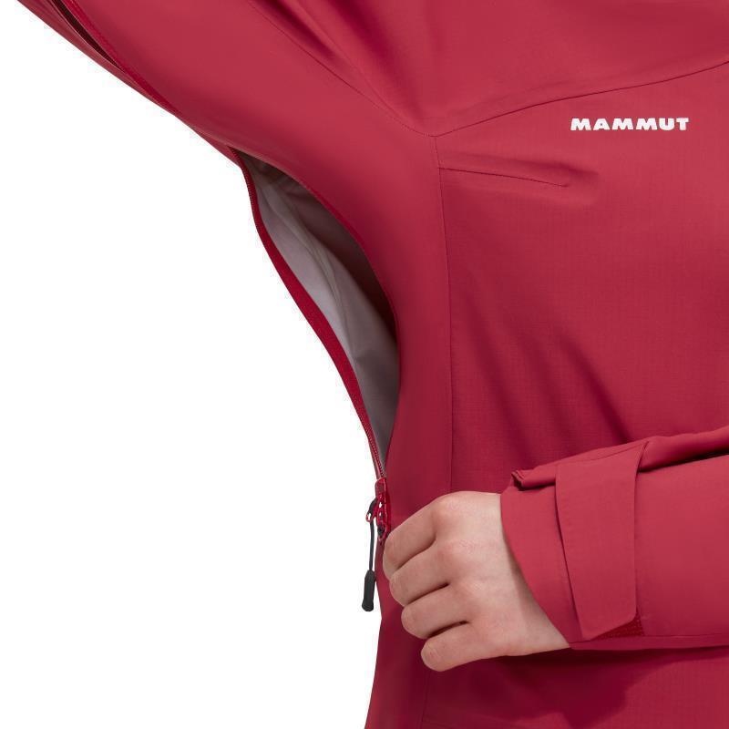 Taiss HS Hooded Jacket - Womens - Blood Red 5
