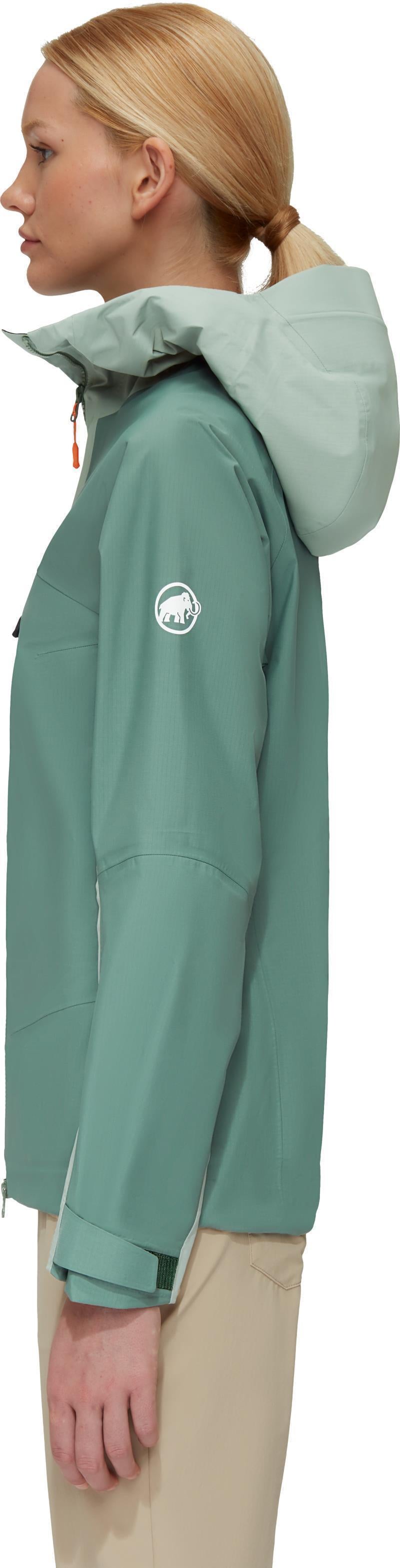 Taiss HS Hooded Jacket - Womens - Dark Jade / Jade 3