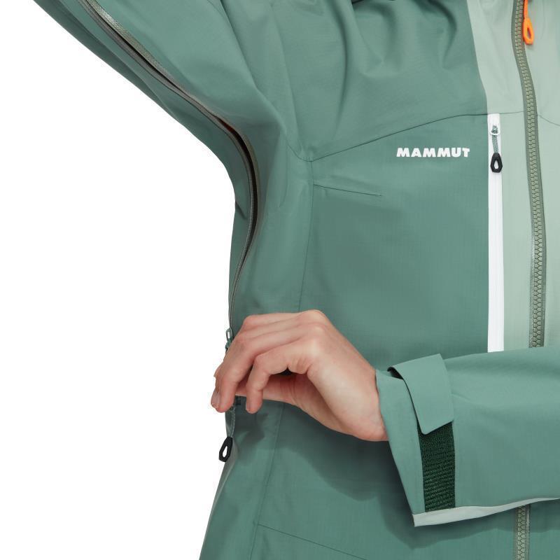 Taiss HS Hooded Jacket - Womens - Dark Jade / Jade 6