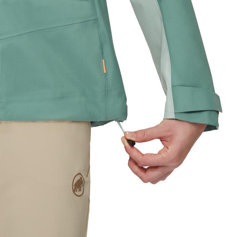 Taiss HS Hooded Jacket - Womens - Dark Jade / Jade 7