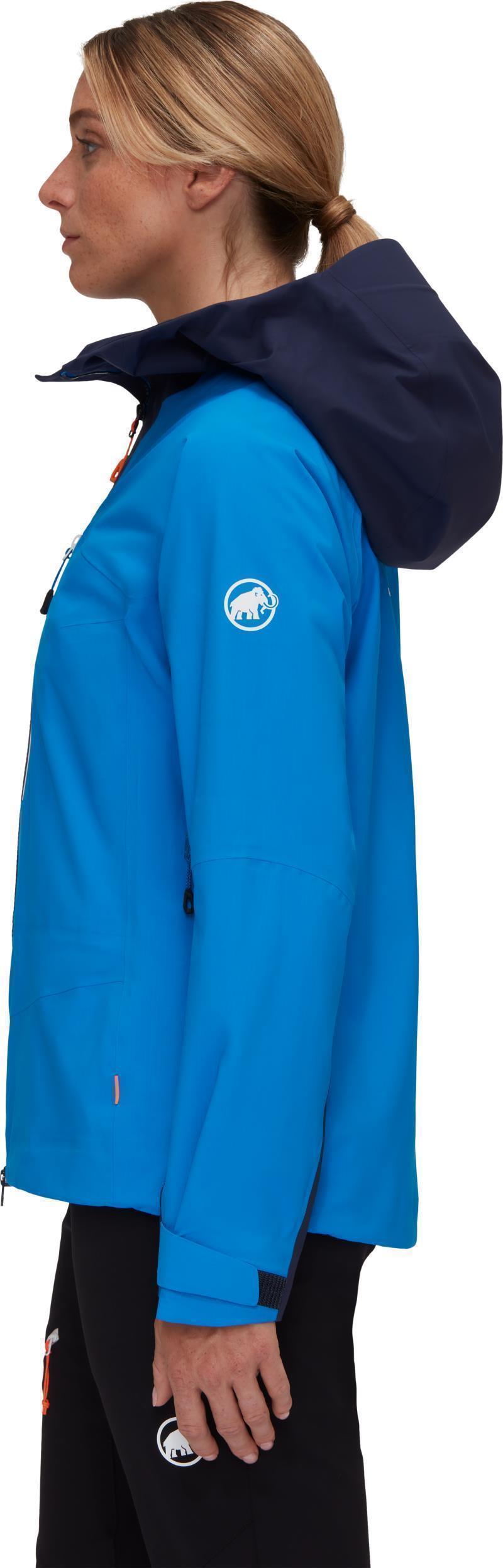 Taiss HS Hooded Jacket - Womens - Glacier Blue / Marine 4