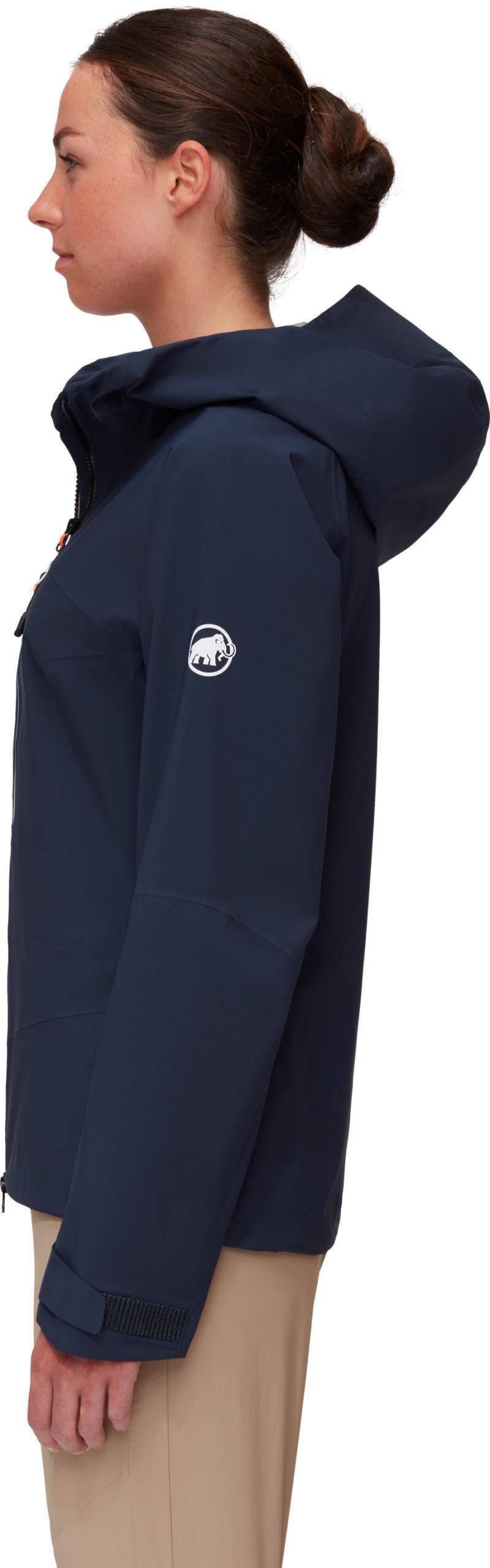 Taiss HS Hooded Jacket - Womens - Marine 3