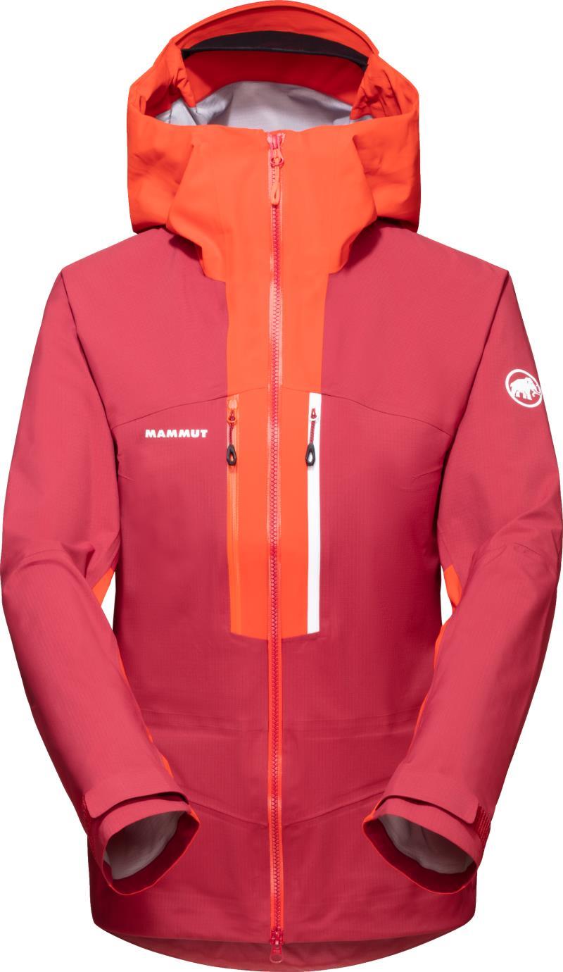 Taiss HS Hooded Jacket - Womens - blood red / hot red 1