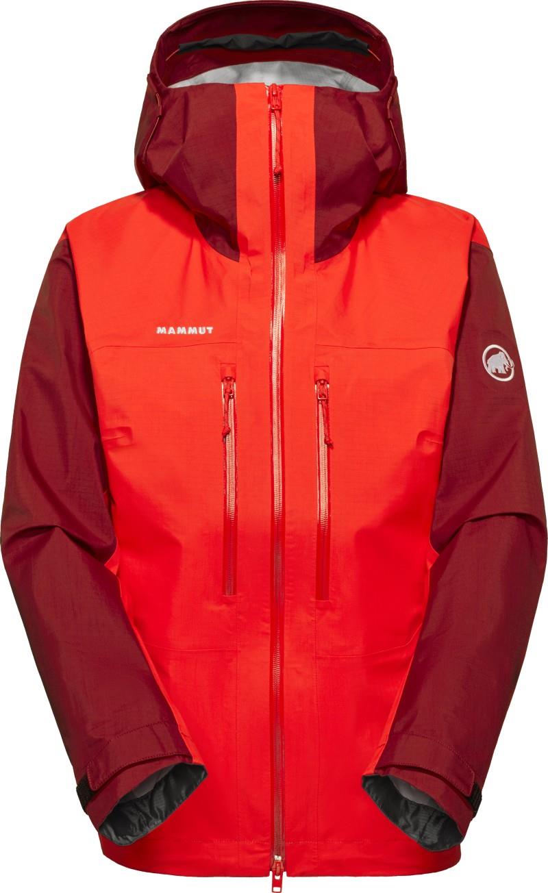 Taiss HS Hooded Jacket - Womens - mammut red / dark mammut red 1