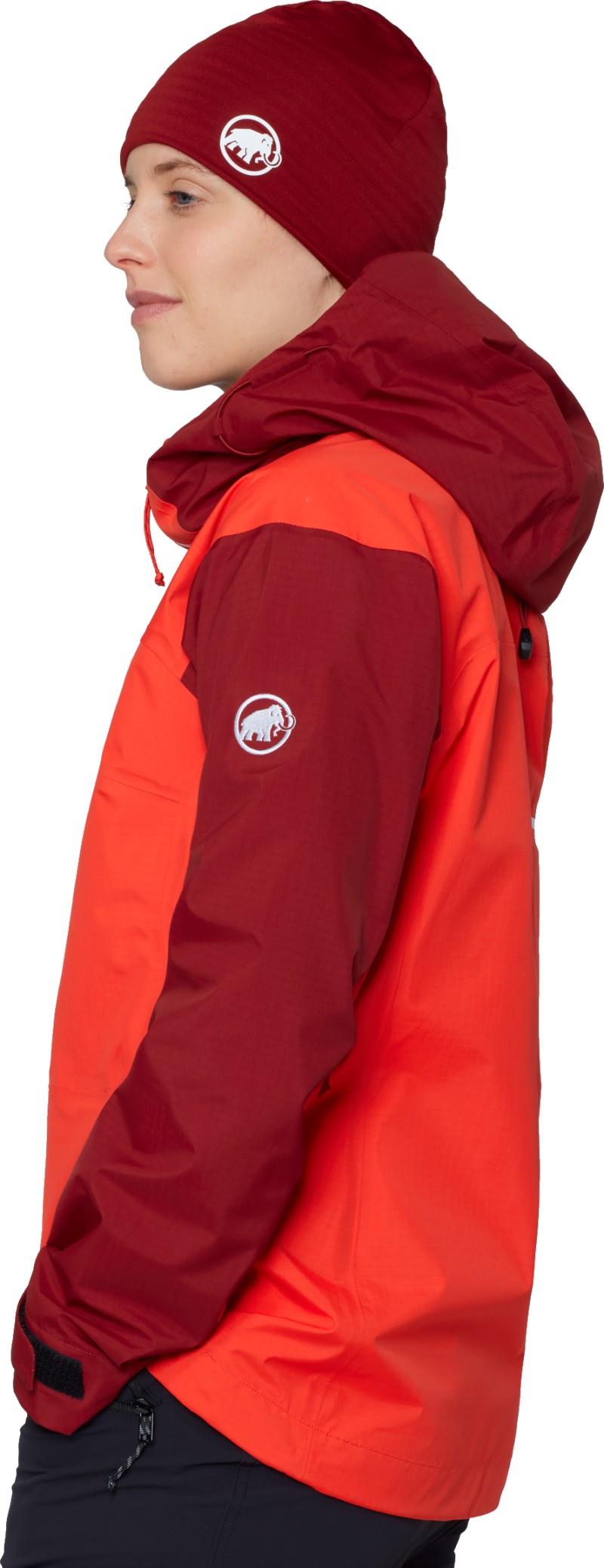 Taiss HS Hooded Jacket - Womens - mammut red / dark mammut red 1