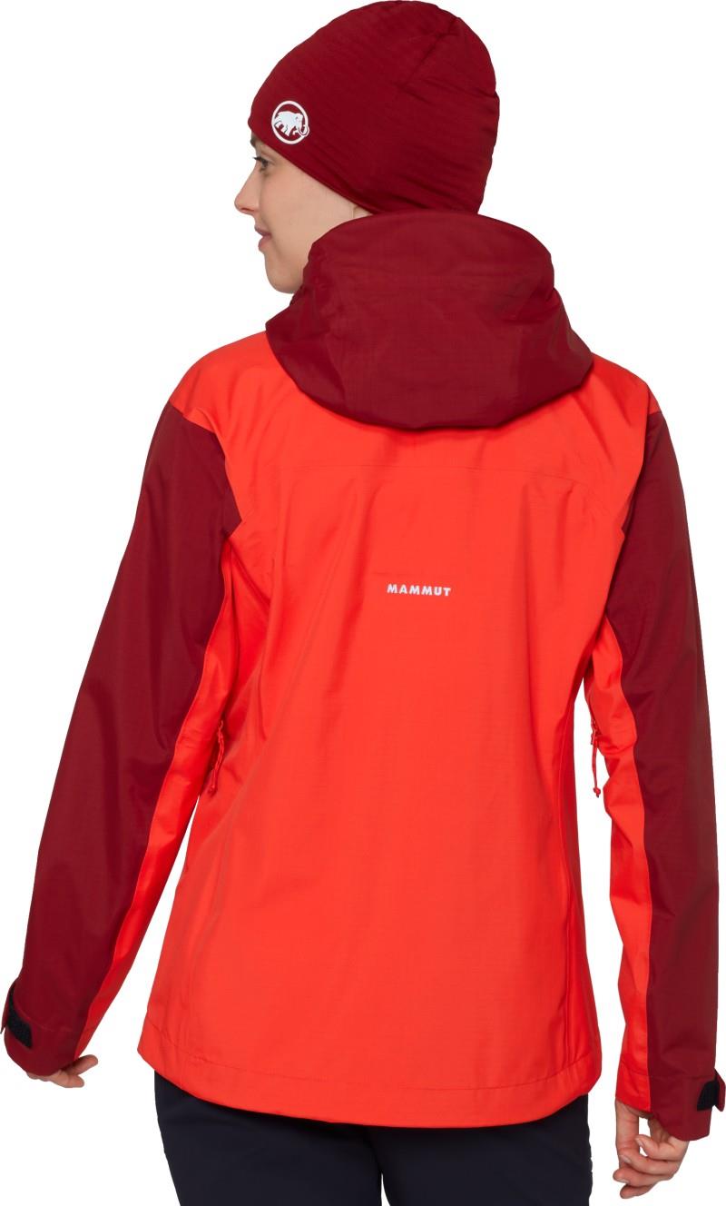 Taiss HS Hooded Jacket - Womens - mammut red / dark mammut red 1