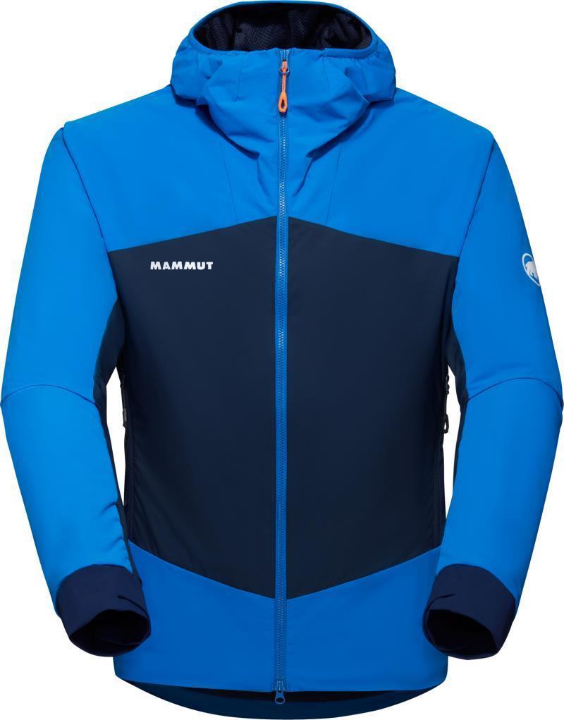 Taiss IN Hybrid Hooded Jacket - Mens - Ice / Marine 1