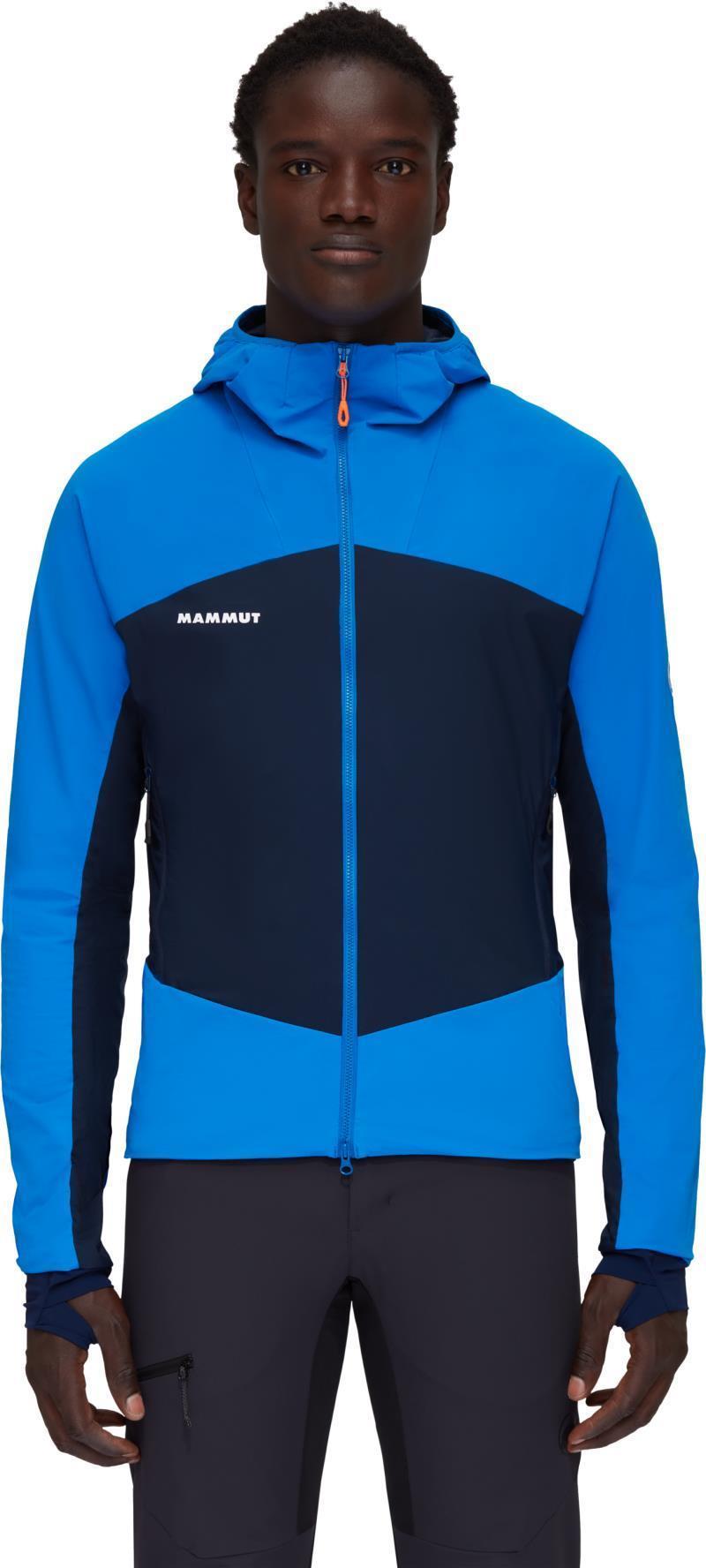 Taiss IN Hybrid Hooded Jacket - Mens - Ice / Marine 2