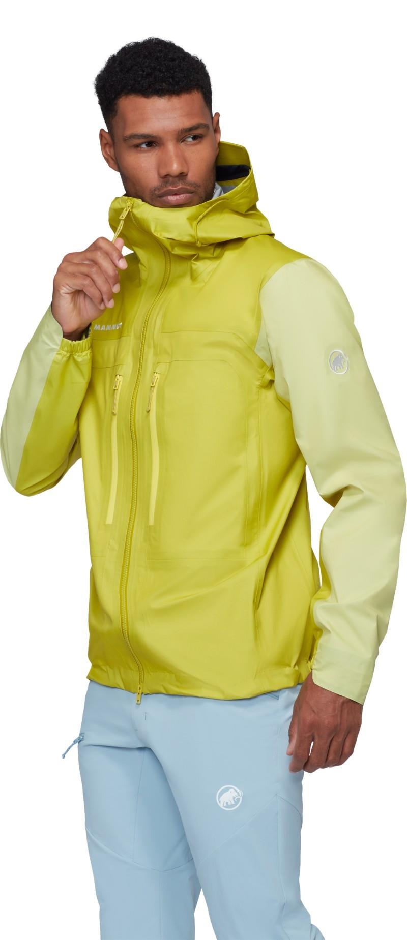 Taiss Light HS Hooded Jacket - Mens - acacia / holunder 1
