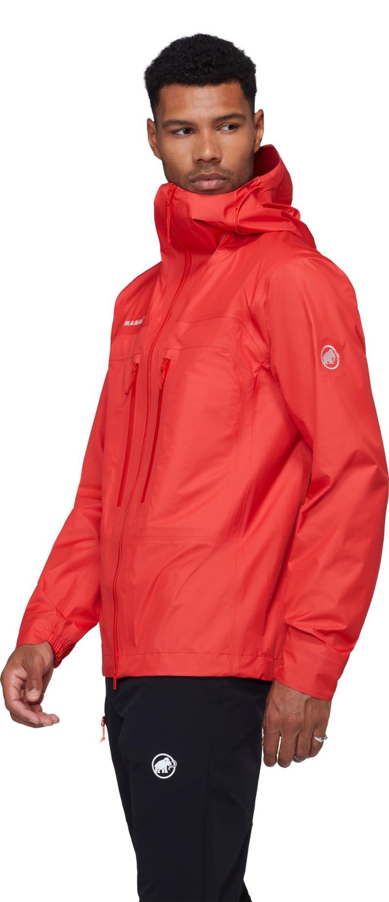 Taiss Light HS Hooded Jacket - Mens - mammut red 1