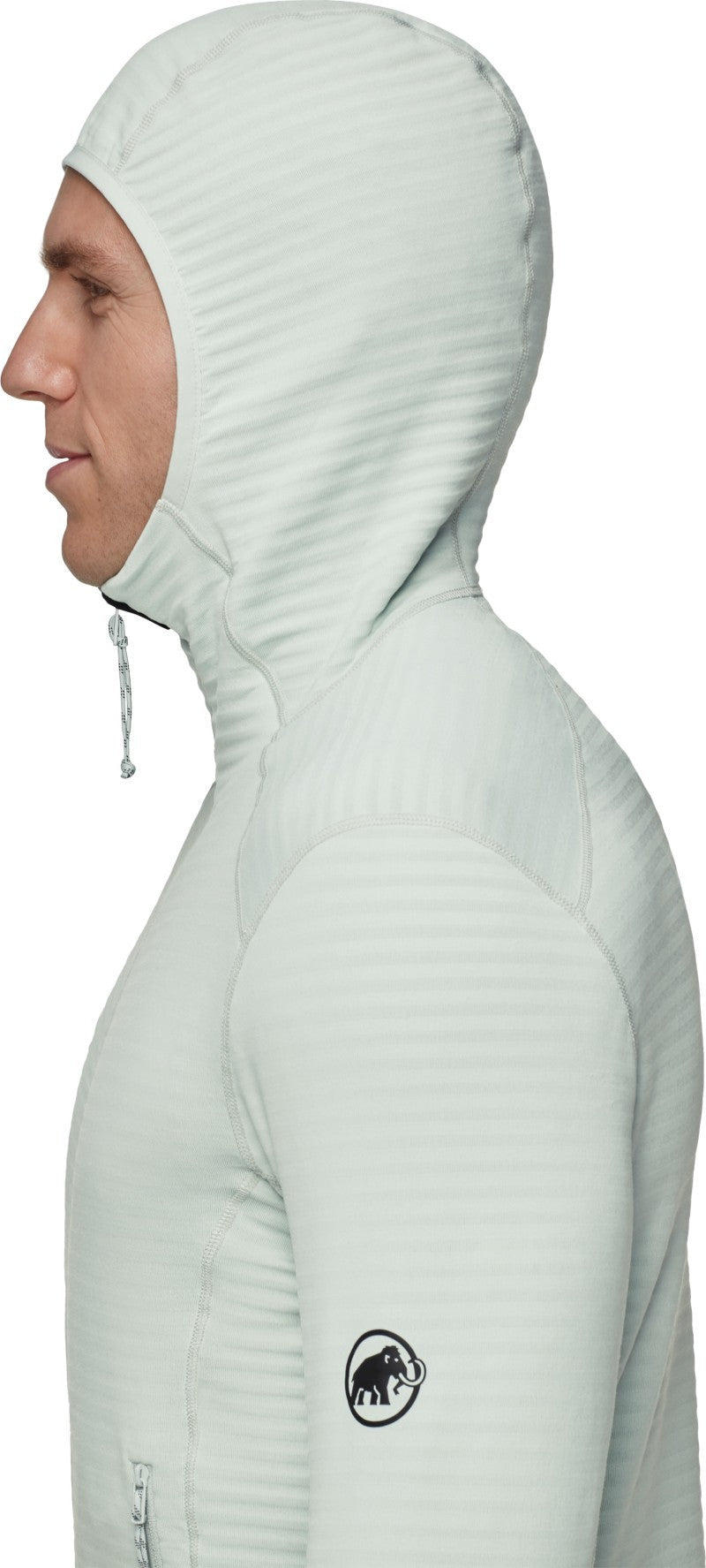 Taiss Light ML Hooded Jacket - Mens - silver sage 1