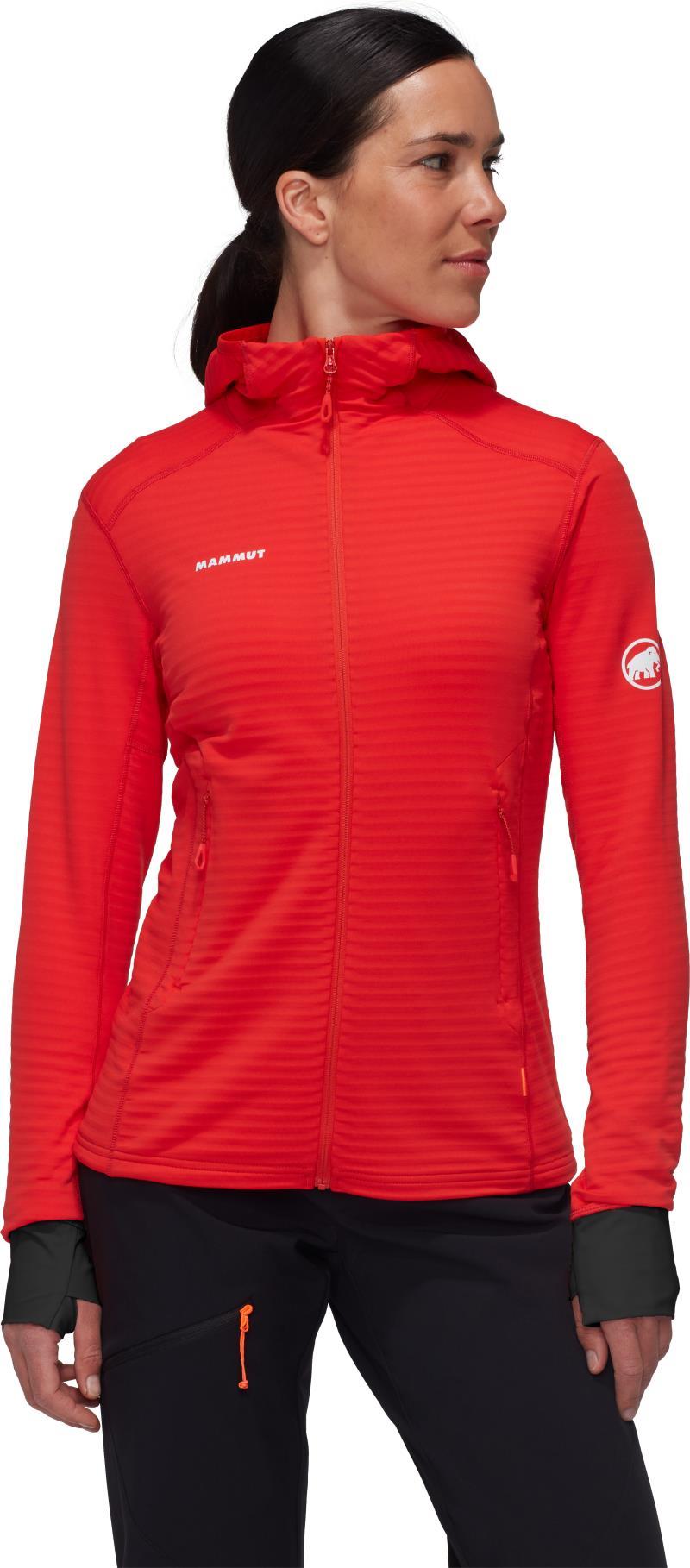 Taiss Light ML Hooded Jacket - Womens - Mammut Red / Black 1