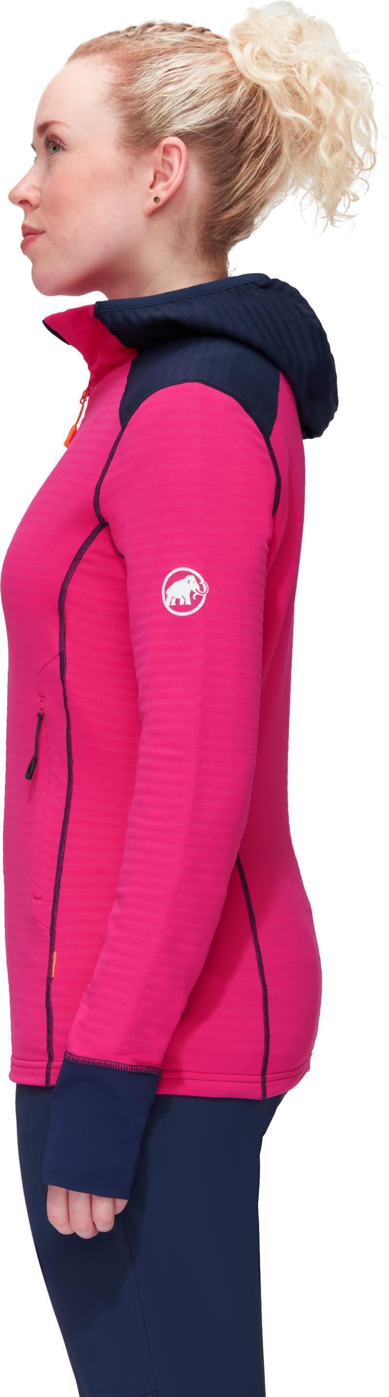 Taiss Light ML Hooded Jacket - Womens - Pink / Marine 4