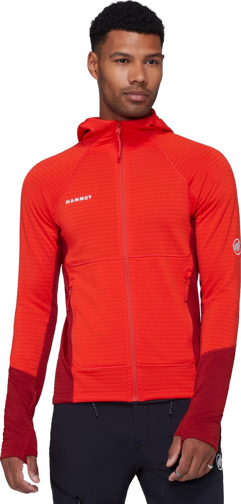 Taiss ML Hooded Jacket - Mens - mammut red / dark mammut red 1
