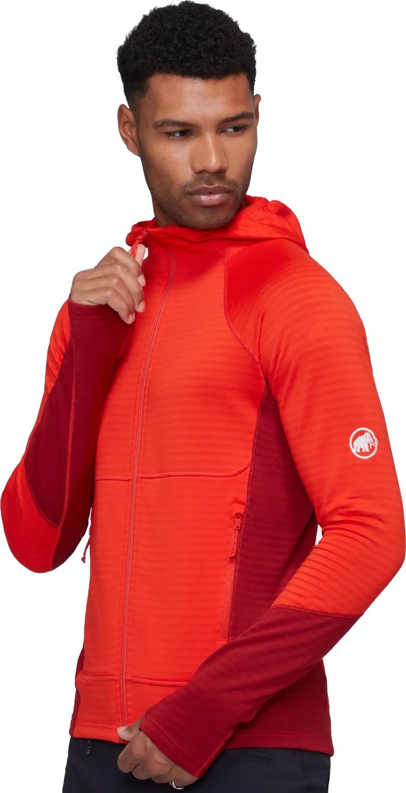 Taiss ML Hooded Jacket - Mens - mammut red / dark mammut red 1