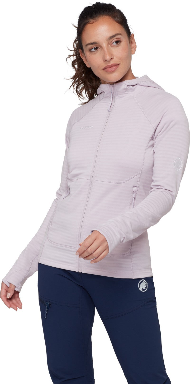 Taiss ML Hooded Jacket - Womens - alpine calamint 1