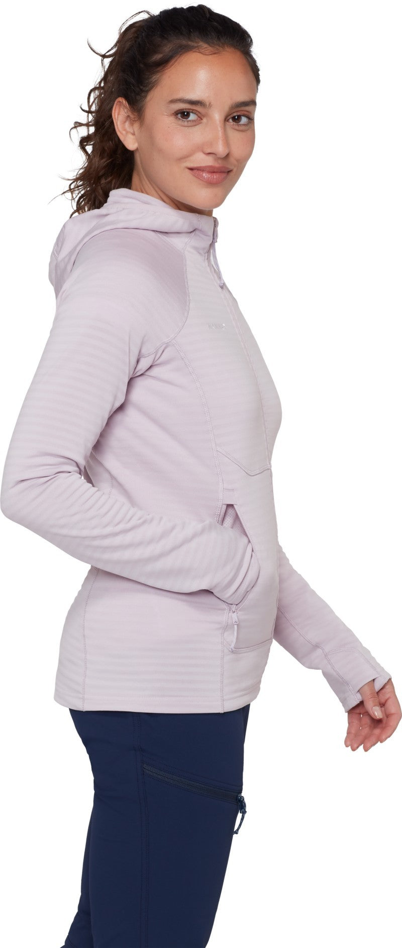 Taiss ML Hooded Jacket - Womens - alpine calamint 1