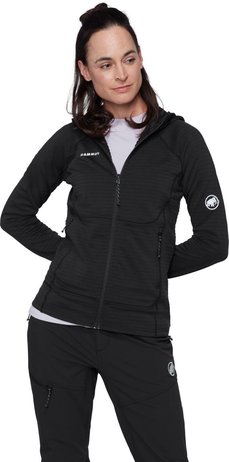 Taiss ML Hooded Jacket - Womens - black 1