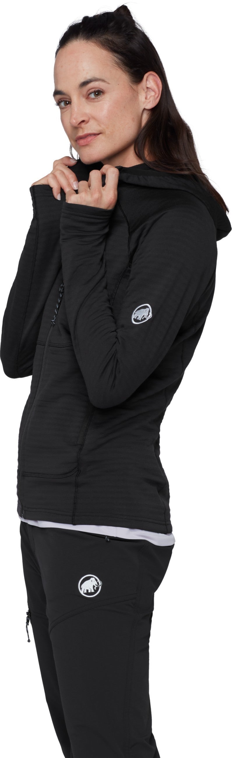 Taiss ML Hooded Jacket - Womens - black 1