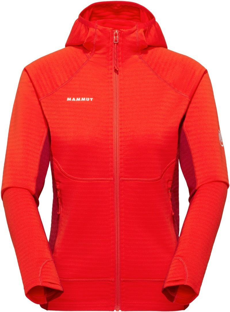 Taiss ML Hooded Jacket - Womens - mammut red / dark mammut red 1
