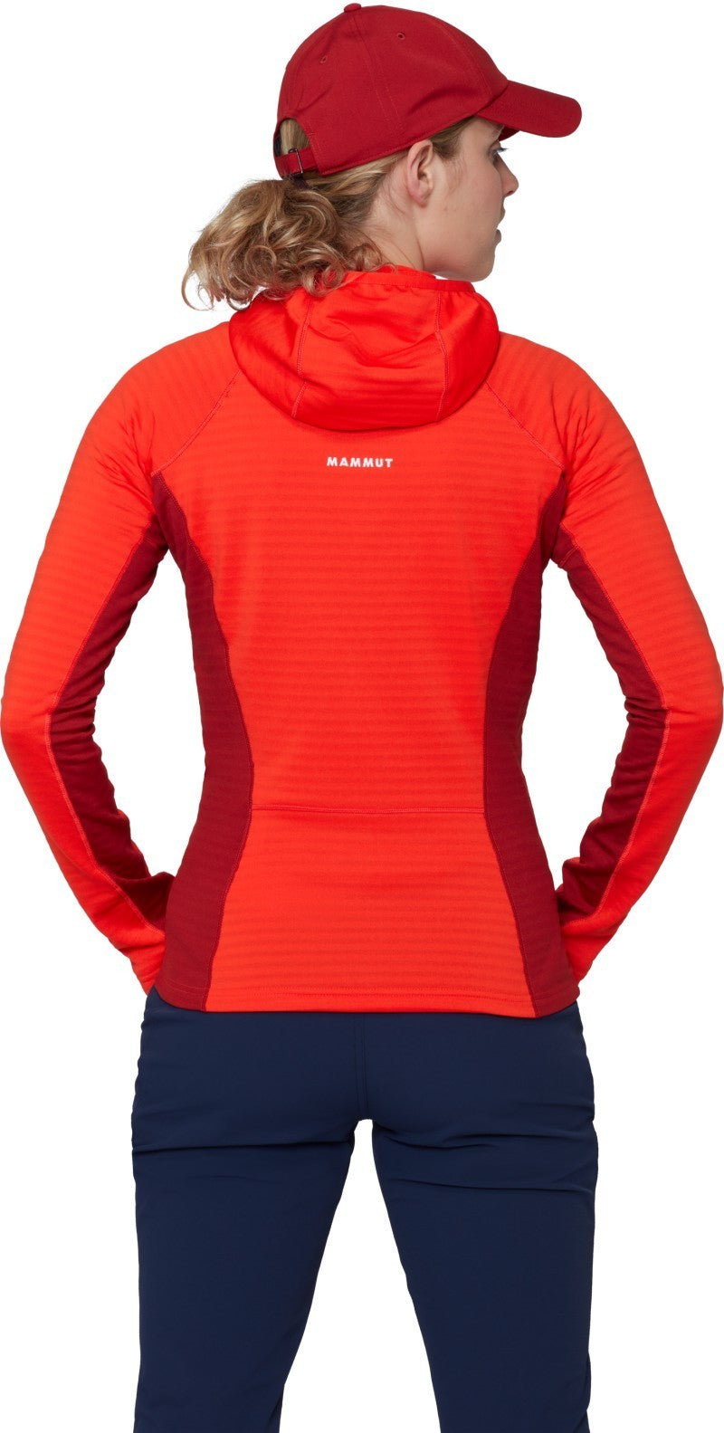 Taiss ML Hooded Jacket - Womens - mammut red / dark mammut red 1