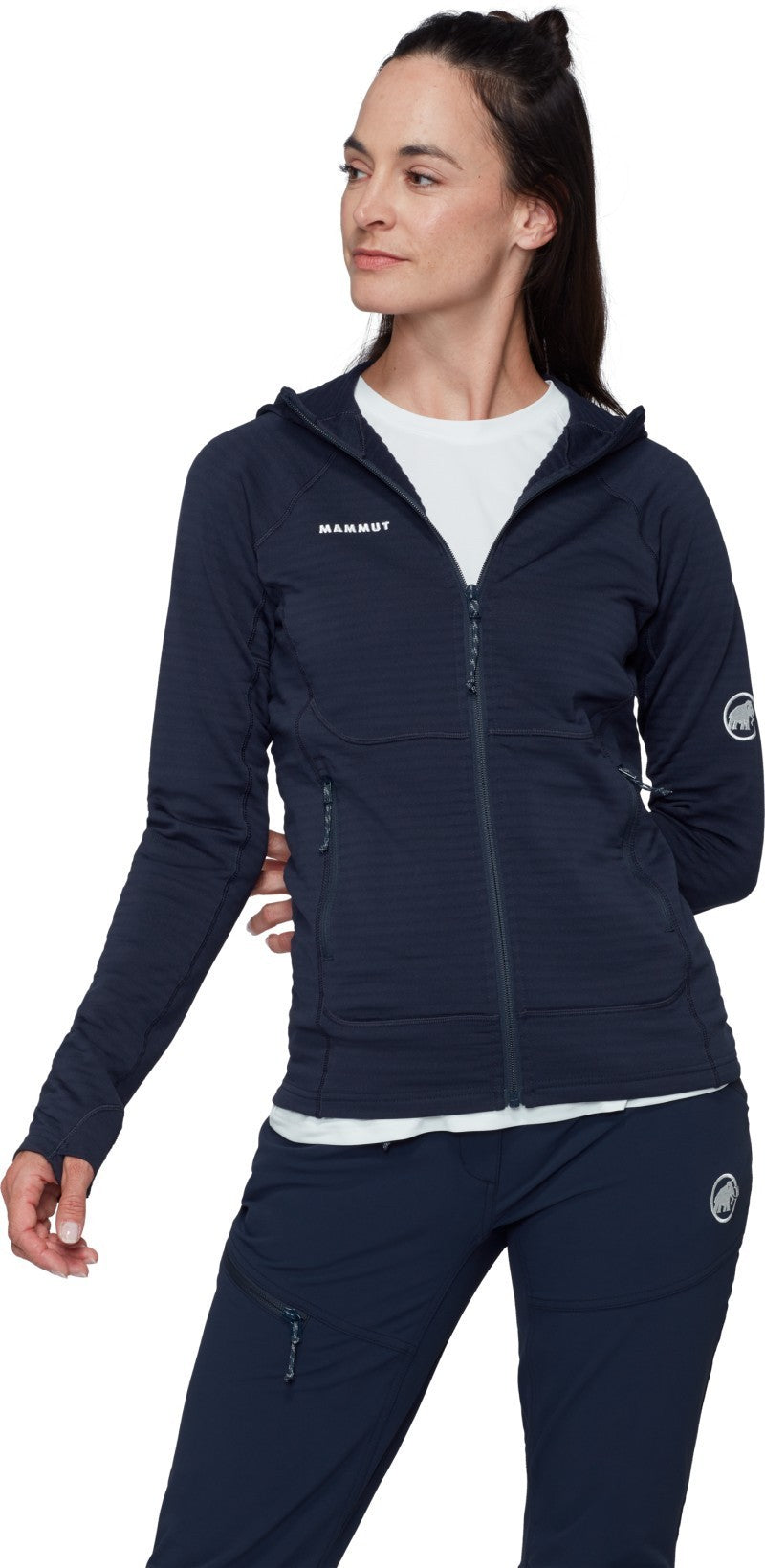 Taiss ML Hooded Jacket - Womens - marine 1