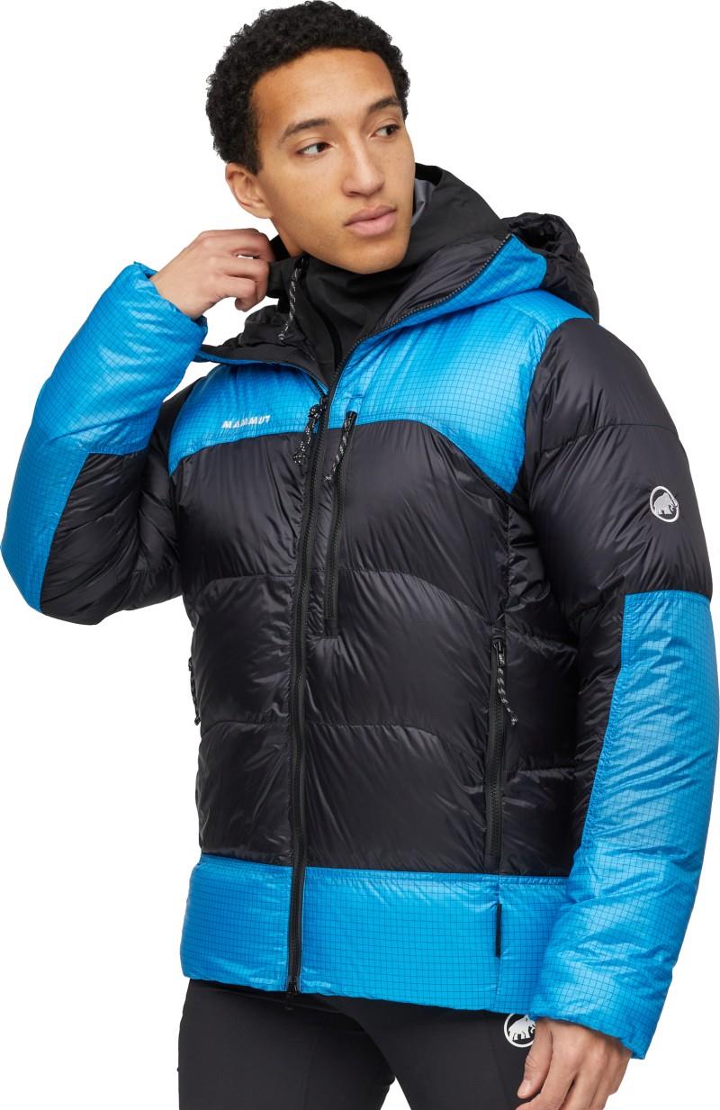 Taiss Pro Belay IN Hooded Jacket - Mens - black / glacier blue 1