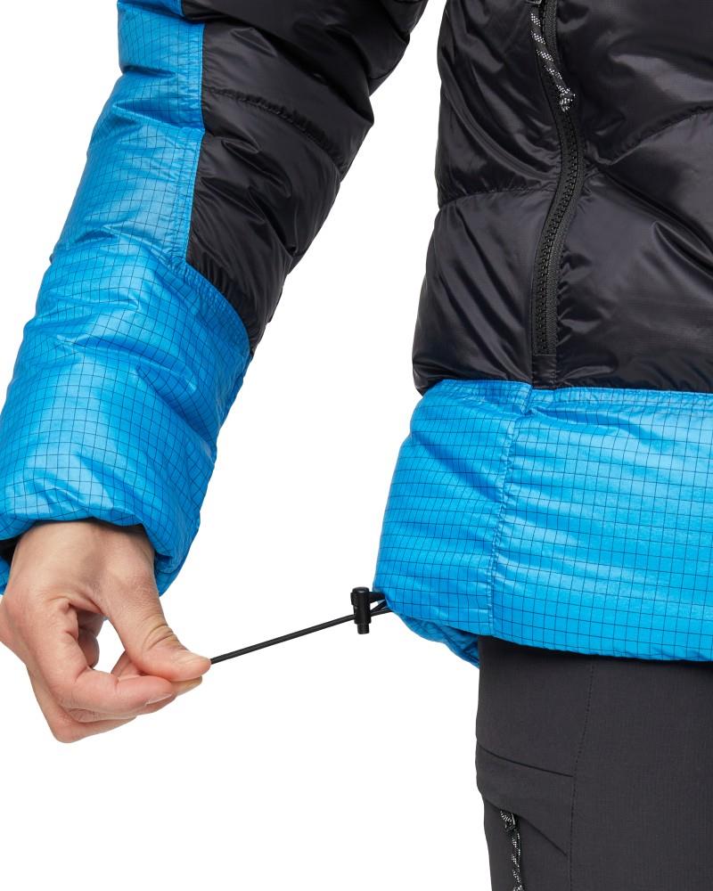 Taiss Pro Belay IN Hooded Jacket - Mens - black / glacier blue 1