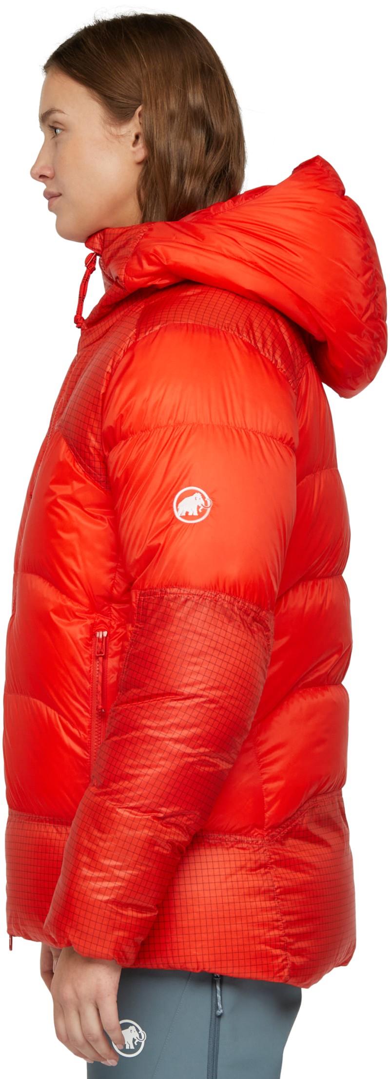 Taiss Pro Belay IN Hooded Jacket - Womens - mammut red 1