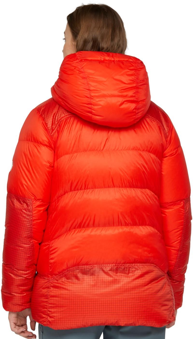 Taiss Pro Belay IN Hooded Jacket - Womens - mammut red 1