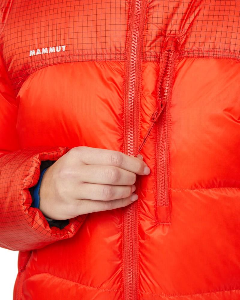 Taiss Pro Belay IN Hooded Jacket - Womens - mammut red 1