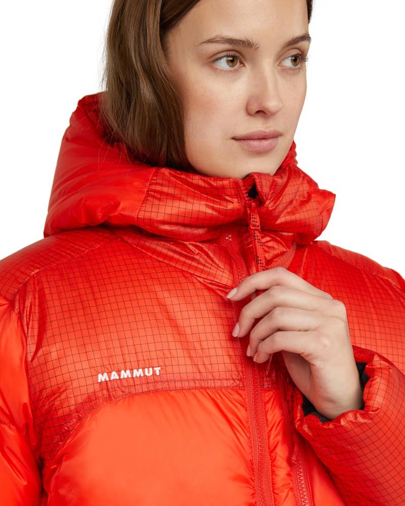 Taiss Pro Belay IN Hooded Jacket - Womens - mammut red 1