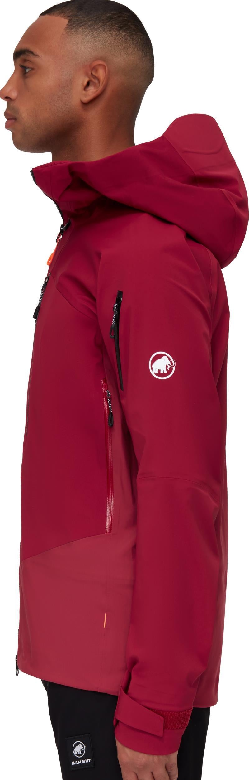 Taiss Pro HS Hooded Jacket - Mens - Blood Red 3