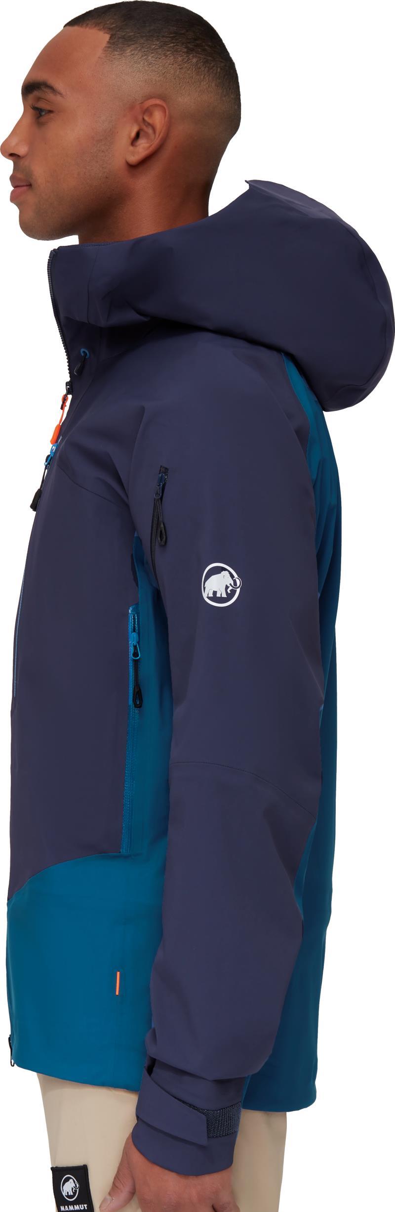 Taiss Pro HS Hooded Jacket - Mens - Deep Ice / Marine 3