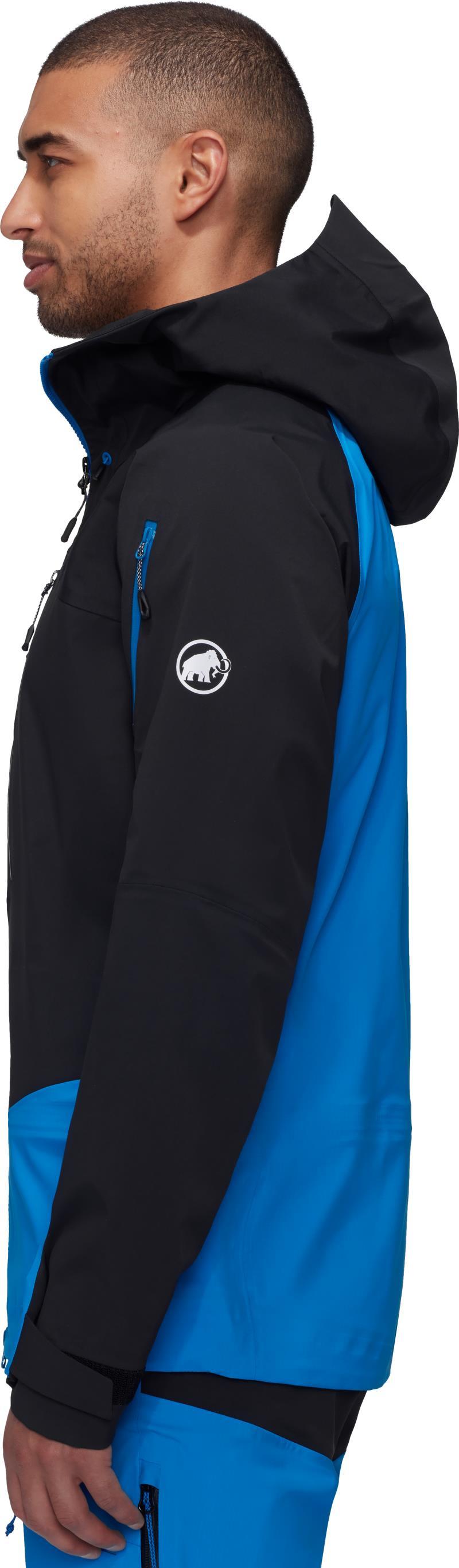Taiss Pro HS Hooded Jacket - Mens - Glacier Blue / Black 3