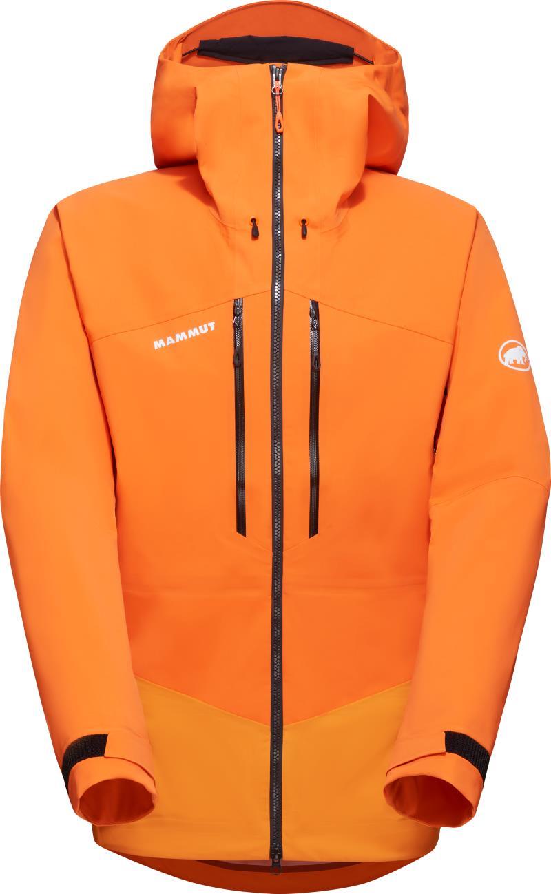 Taiss Pro HS Hooded Jacket - Mens - Tangerine / Dark Tangerine 1