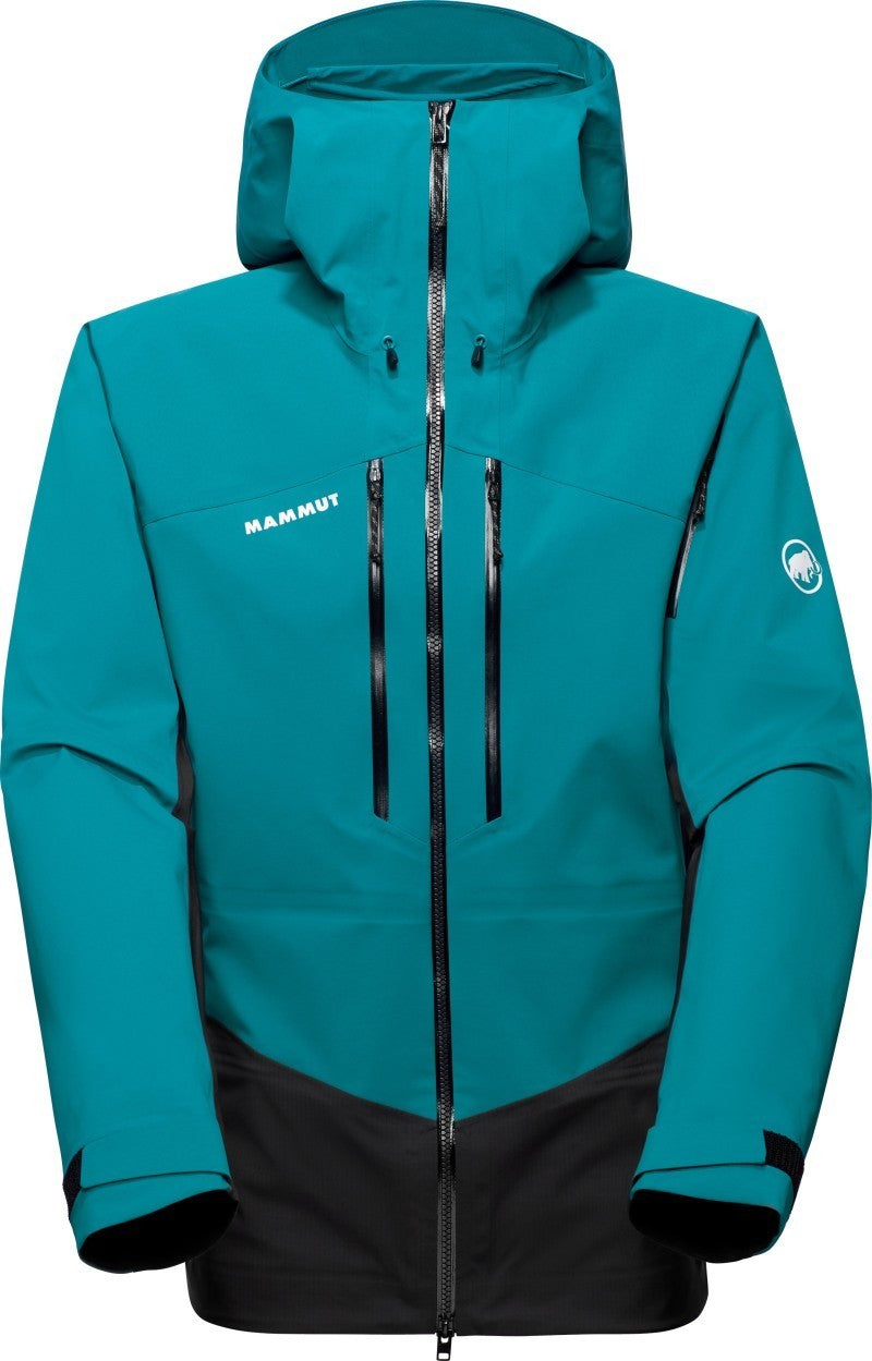 Taiss Pro HS Hooded Jacket - Mens - deep teal / black 1