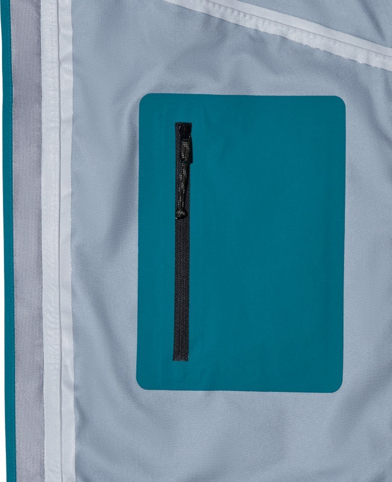 Taiss Pro HS Hooded Jacket - Mens - deep teal / black 1