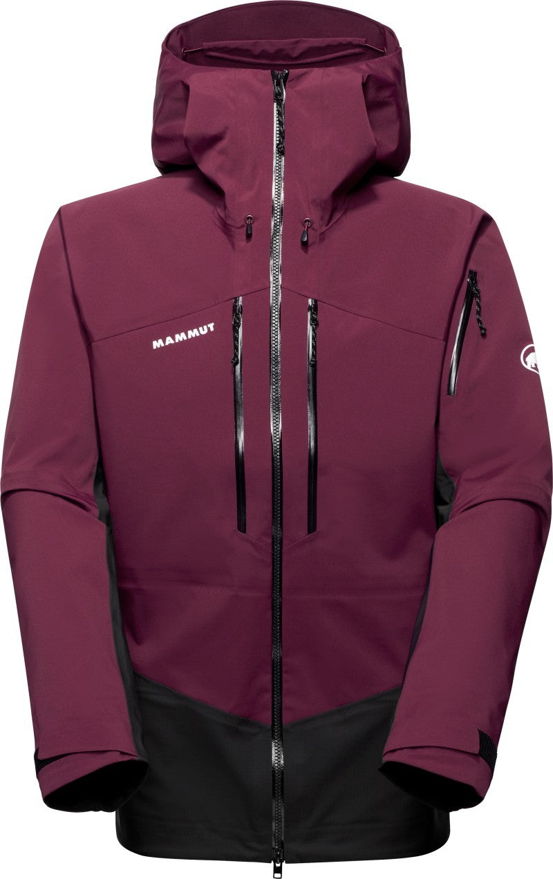 Taiss Pro HS Hooded Jacket - Mens - vin / black 1