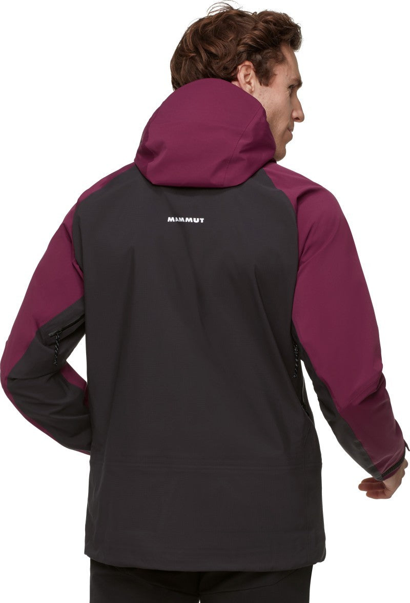 Taiss Pro HS Hooded Jacket - Mens - vin / black 1