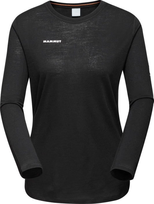 Tree Wool FL LS - Womens - Black 1