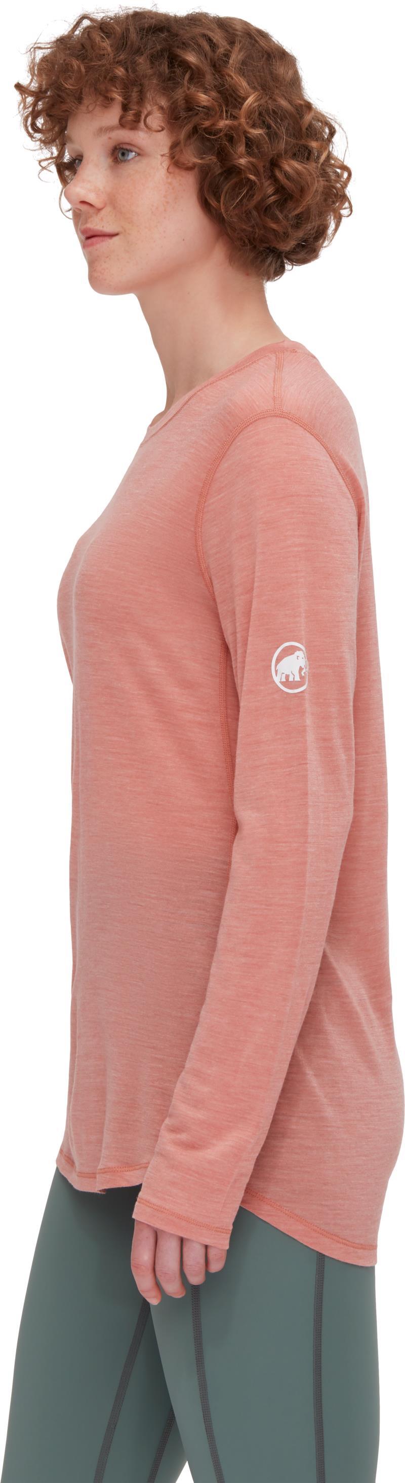 Tree Wool FL LS - Womens - Quartz Dust Melange 3