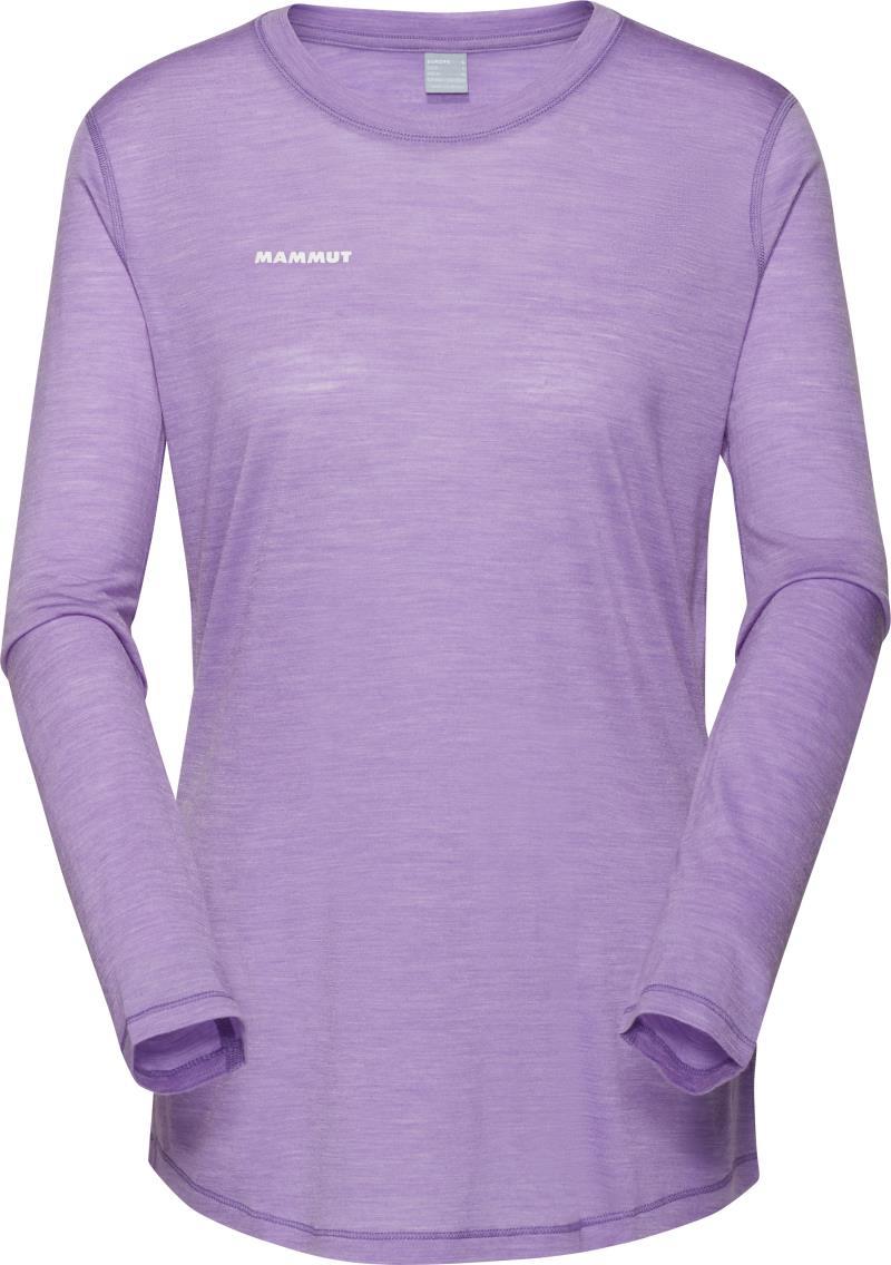 Tree Wool FL LS - Womens - lavandin melange 1