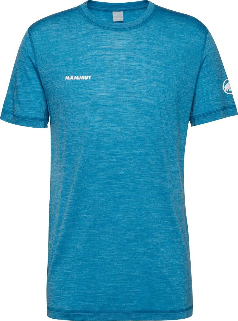 Tree Wool FL T-Shirt - Mens - glacier blue melange 1