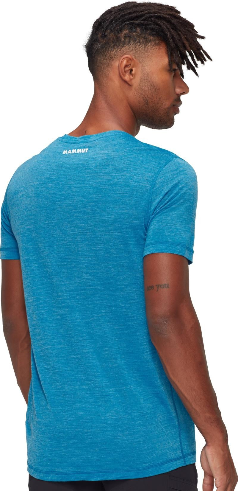 Tree Wool FL T-Shirt - Mens - glacier blue melange 1