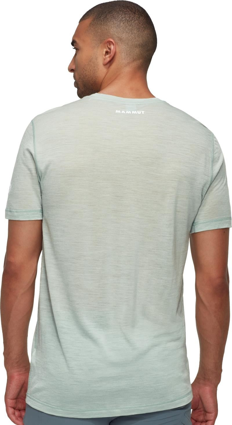 Tree Wool FL T-Shirt - Mens - silver sage melange 1