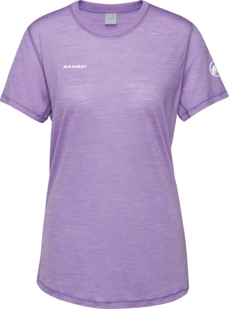 Tree Wool FL T-Shirt - Womens - lavandin melange 1